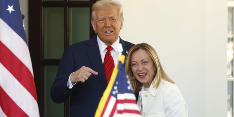 Media Sneers as Trump Meets With European Leader Who Vows to ‘Make the West Great Again’