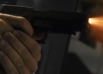 Crook yells at witness, 'Hey, old man ... get the f**k outta here before I shoot you!' But 'old man' is a concealed carrier.