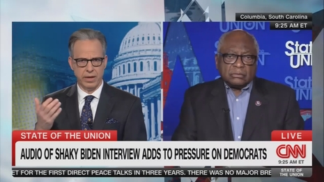 Jake Tapper James Clyburn CNN State of the Union 5-18-25