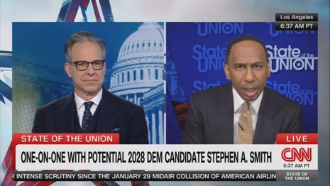 Jake Tapper Stephen A. Smith CNN State of the Union 5-4-25
