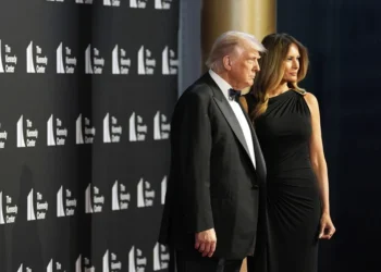 ‘Class is back’: Trumps and Vances wow in black-tie fashion on Kennedy Center red carpet