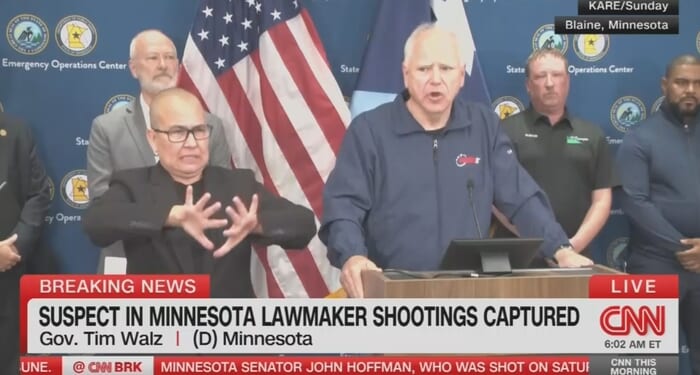Walz Boasted Of 'Kicking Ass,' Now Wants People To Shake Hands