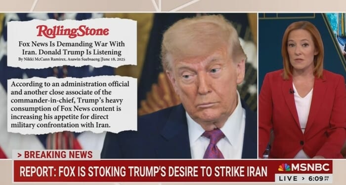 Psaki Genuinely Thinks Trump Makes Iran Decisions By Watching Fox News