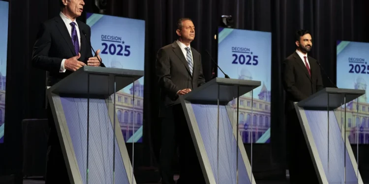 Cuomo mayoral rivals take their best shot at ex-governor in final NYC Democratic debate
