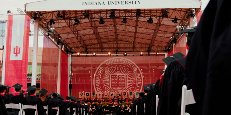 Indiana University graduation