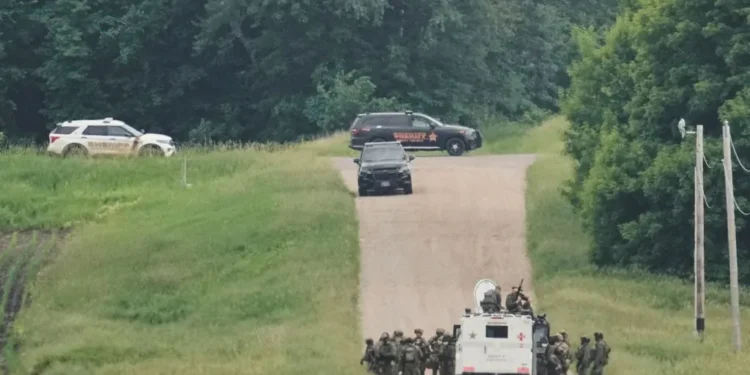 Minnesota shooting suspect arrested after two-day manhunt
