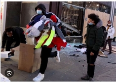 George Floyd looting