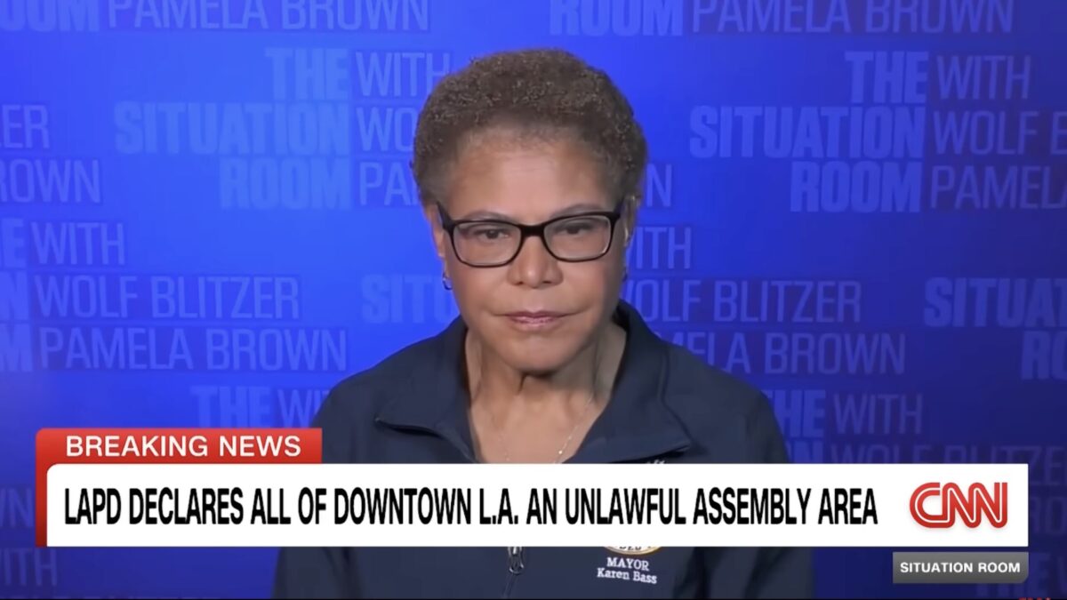 Los Angeles Mayor Karen Bass