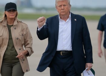 Texas man allegedly threatened to shoot Trump on visit to flooding disaster: 'I won't miss'