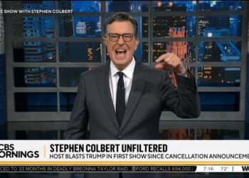 CBS, NBC Beclown Themselves as Leftist Tools Celebrating Colbert