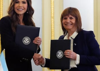 Kristi Noem signs key security deal in Argentina visit