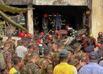 At least 16 dead after Bangladesh Air Force jet crashes into school