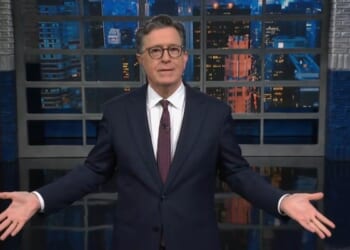 Colbert Mocks Trump Allowing Federal Workers To Discuss Religion