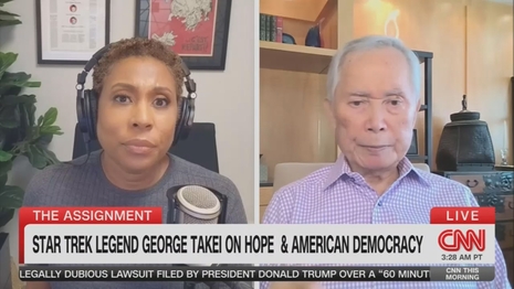 Audie Cornish George Takei CNN This Morning 7-3-25