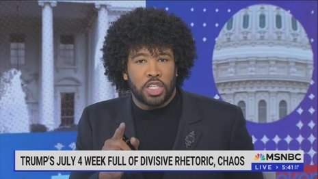 Eugene Daniels MSNBC The Weekend 7-6-25
