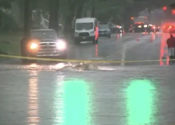 NYC subway flooded after record-breaking rainfall drenches Northeast