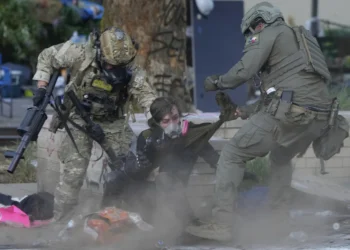 Police arrest suspect connected to attack on journalist during anti-ICE protests