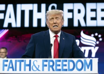 Trump attends White House Faith Office luncheon