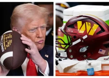 Trump threatens to block Commanders DC move if team doesn’t change name to Redskins
