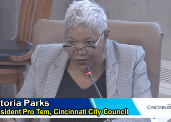 Cincinnati official who said mob attack victims 'begged' for beating doubles down; woman punched in face records tearful clip