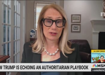 MSNBC Weekend Hosts Wonder Where’s Trump on Scale of One to Mussolini