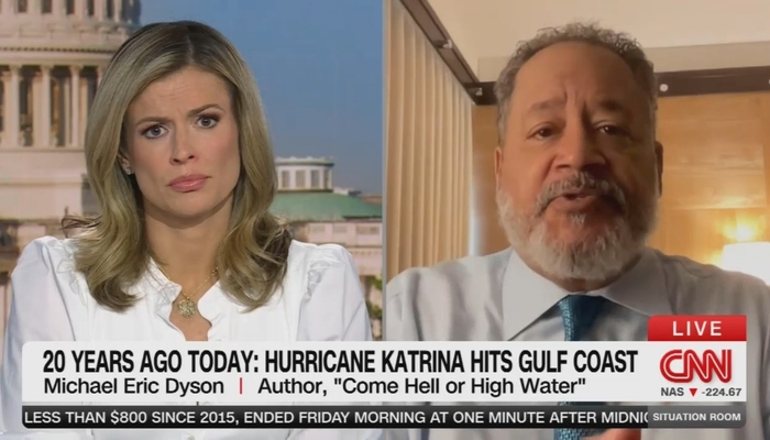 CNN Uses 20th Anniversary of Hurricane Katrina to Bash America, Mourn Fall of DE