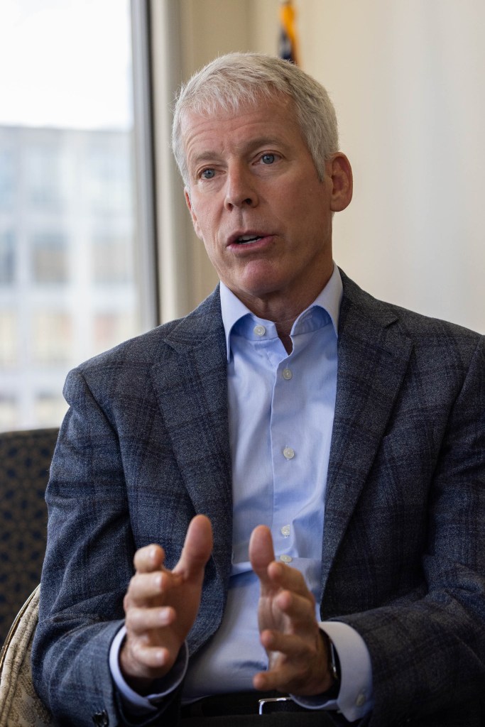 Secretary of Energy Chris Wright speaks to the "Washington Examiner" at his office in Washington, D.C., Friday, Aug. 22, 2025.