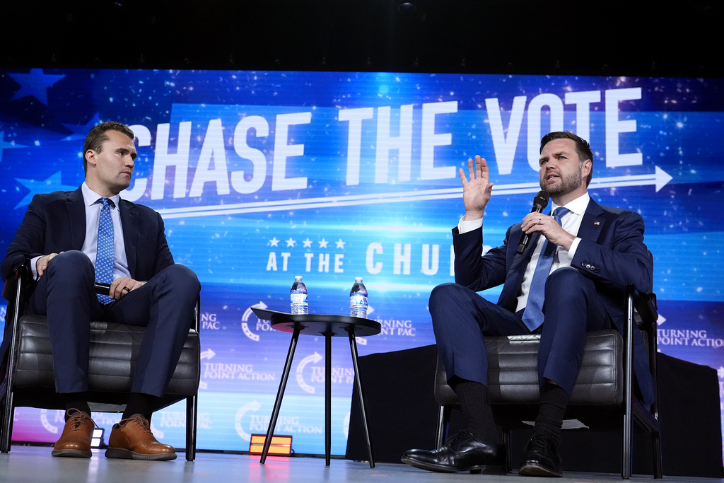 Vance pays tribute to 'true friend' Charlie Kirk and cancels 9/11 trip to fly to Utah