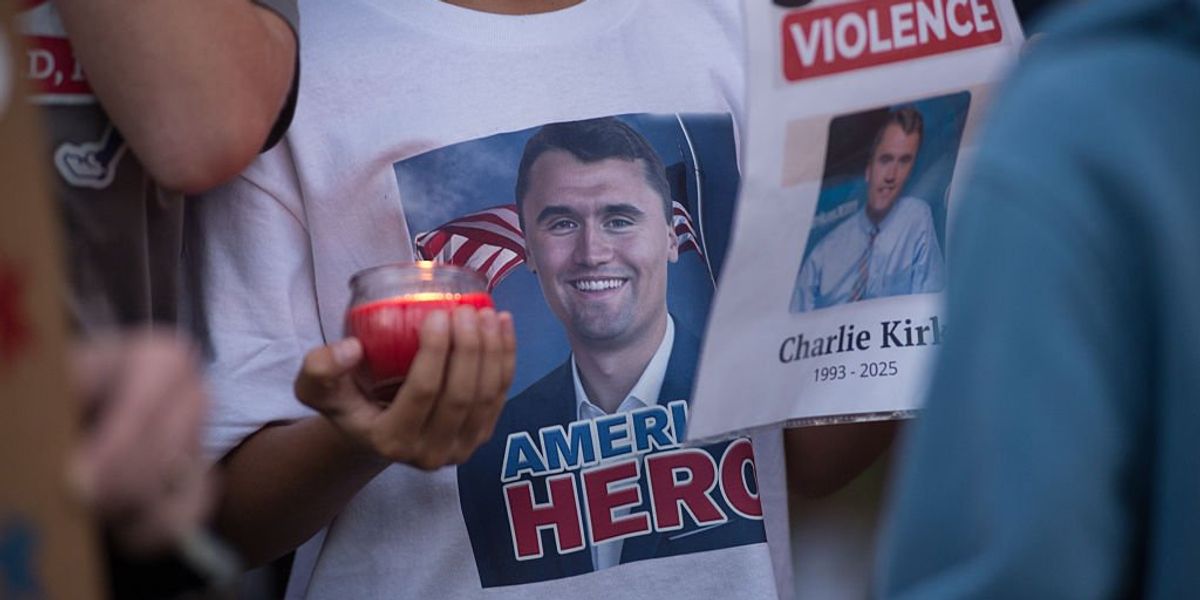 Phoenix memorial for Kirk disrupted, man arrested