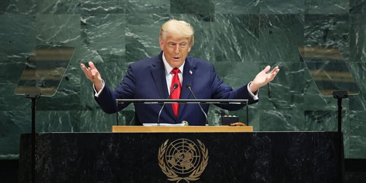 Trump rips into UN, globalists for failing to carry their weight: 'They weren't there'