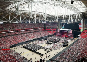 Was Charlie Kirk’s memorial service the largest altar call in history?