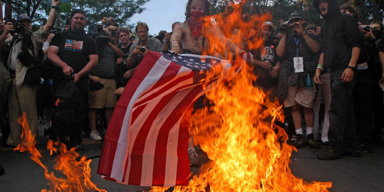 The Left’s Attacks on Patriotism and the Constitution