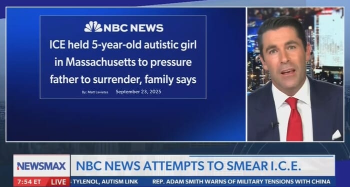 NBC News Admits It ‘Mischaracterized’ ICE as Using Five-Year-Old Girl as Bait