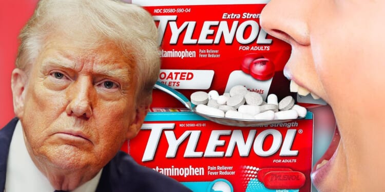 Pregnant libs film themselves taking Tylenol in latest display of Trump derangement syndrome