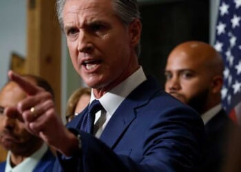 Gavin Newsom’s ‘fascist’ slur echoes in the streets