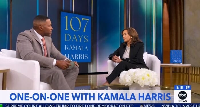ABC’s Strahan Treats Kamala to a Pointlessly News-Less Book Interview