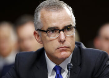Comey's number two Andrew McCabe says DOJ has not reached out about indictment