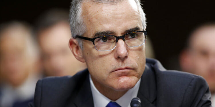 Comey's number two Andrew McCabe says DOJ has not reached out about indictment