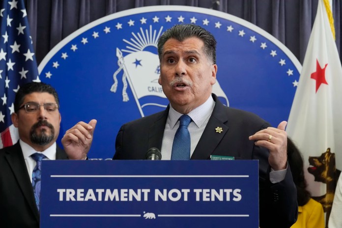 Los Angeles County Sheriff Robert Luna.