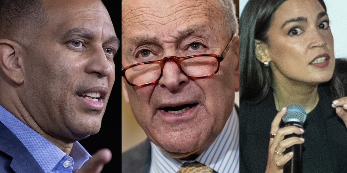Democrat leaders and Ocasio-Cortez politicize Kirk killing while scolding Trump for blaming the left