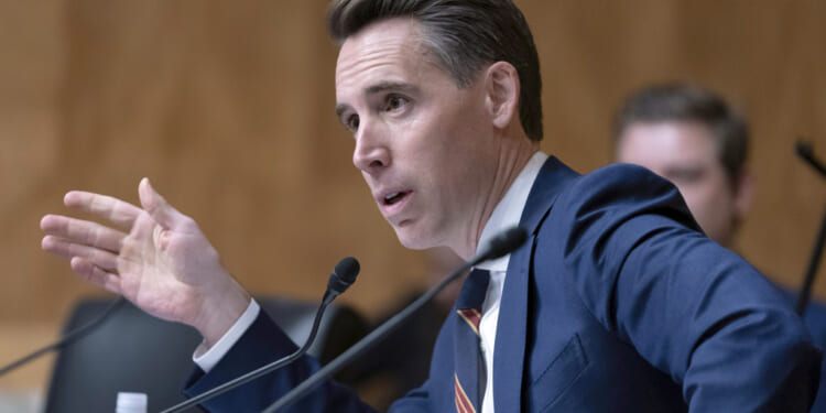 Hawley presses adviser on police funding during Senate hearing