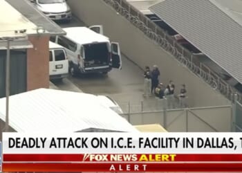 attack on ICE facility, Dallas
