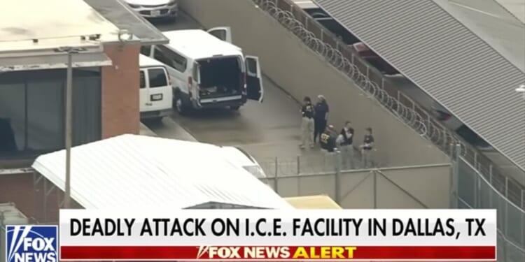 attack on ICE facility, Dallas