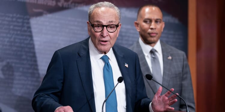 Jeffries speaks about government shutdown after meeting with Trump and GOP leaders