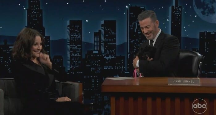 Julia Louis-Dreyfus Gushes Over 'Brave And Powerful' Kimmel