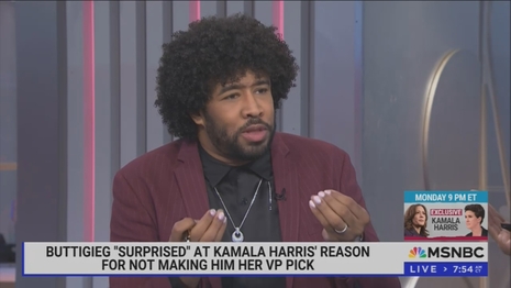 Eugene Daniels MSNBC The Weekend 9-20-25