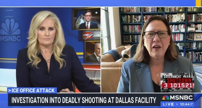 MSNBC Lets Democrat Defend Terrorist Attack on ICE Agents