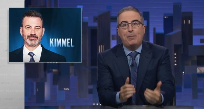 Oliver Doesn't Understand Why Kimmel's Remarks Were So Bad