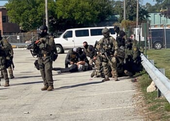 'Shoot the f**kers!' Anti-ICE agitators caught on video apparently calling for violence in wake of deadly Dallas shooting