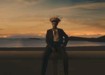 Bad Bunny being announced as SB Halftime Show act.